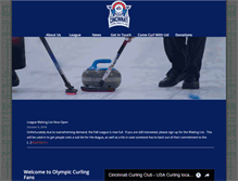 Tablet Screenshot of cincinnaticurlingclub.com
